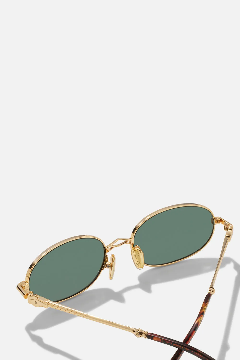 DAY TRIPPER SUNGLASSES SOFT GOLD sold by Camilla product image thumbnail 3