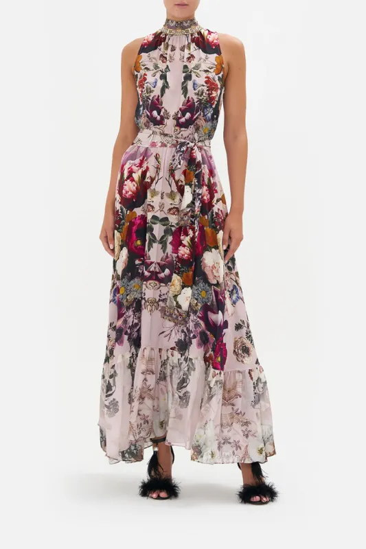 NECKTIE DRESS WITH ELASTICATED WAIST GYPSY ROSE sold by Camilla