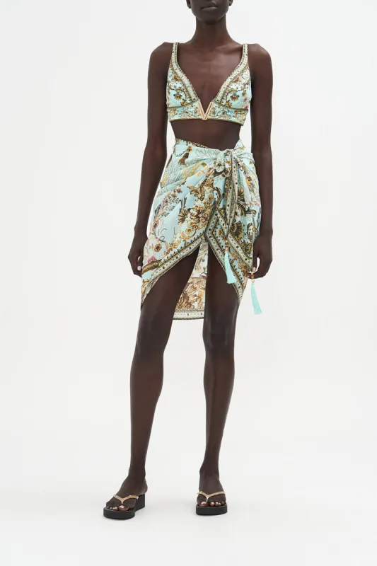 SHORT TASSEL SARONG ADIEU YESTERDAY sold by Camilla