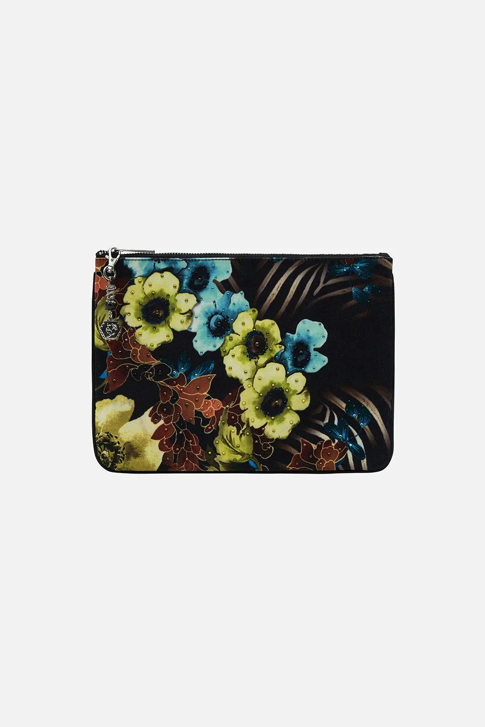 SMALL CANVAS CLUTCH POPPY DIVINE sold by Camilla