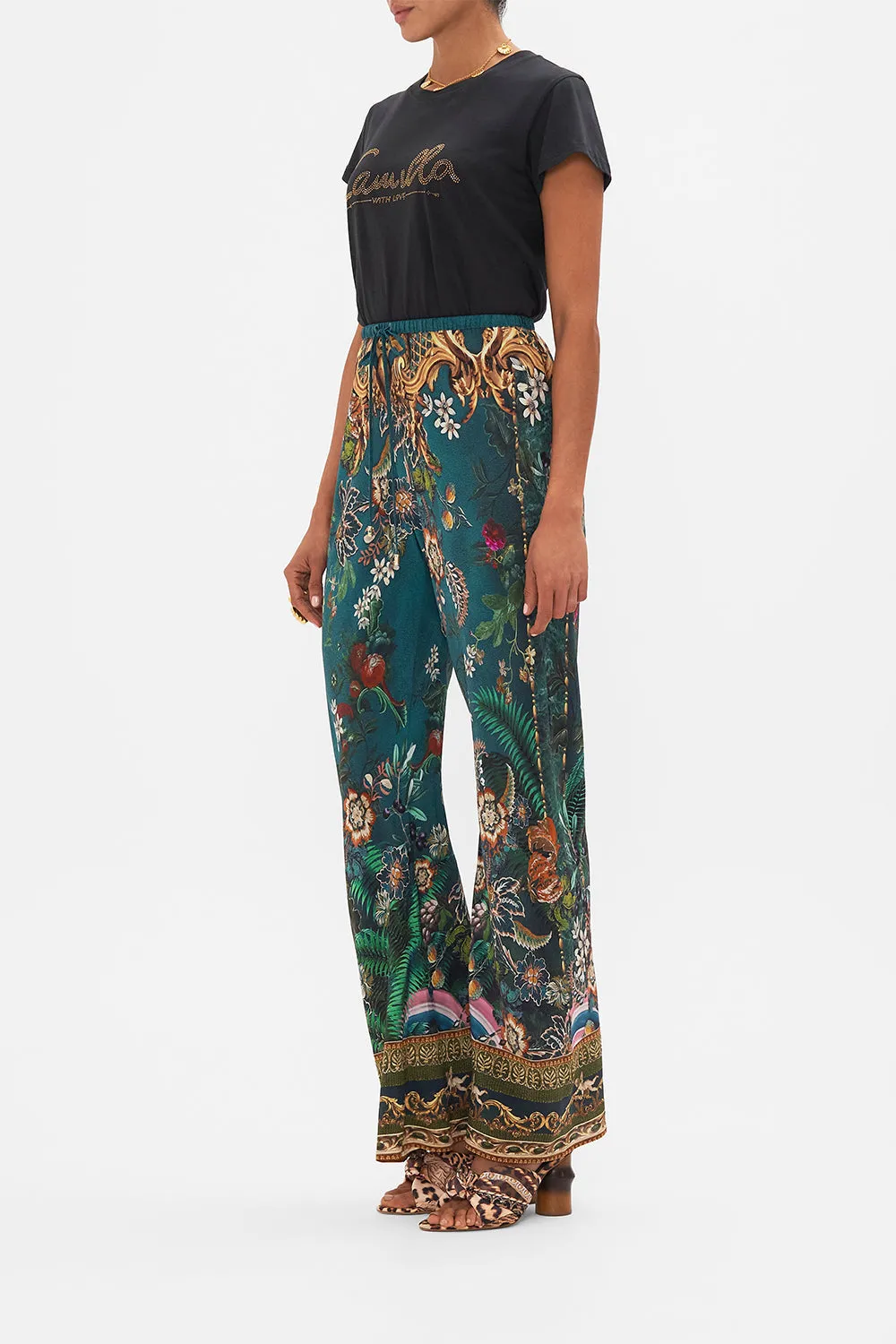 BIAS CUT DRAWSTRING PANT VERDIS WORLD sold by Camilla product image thumbnail 4