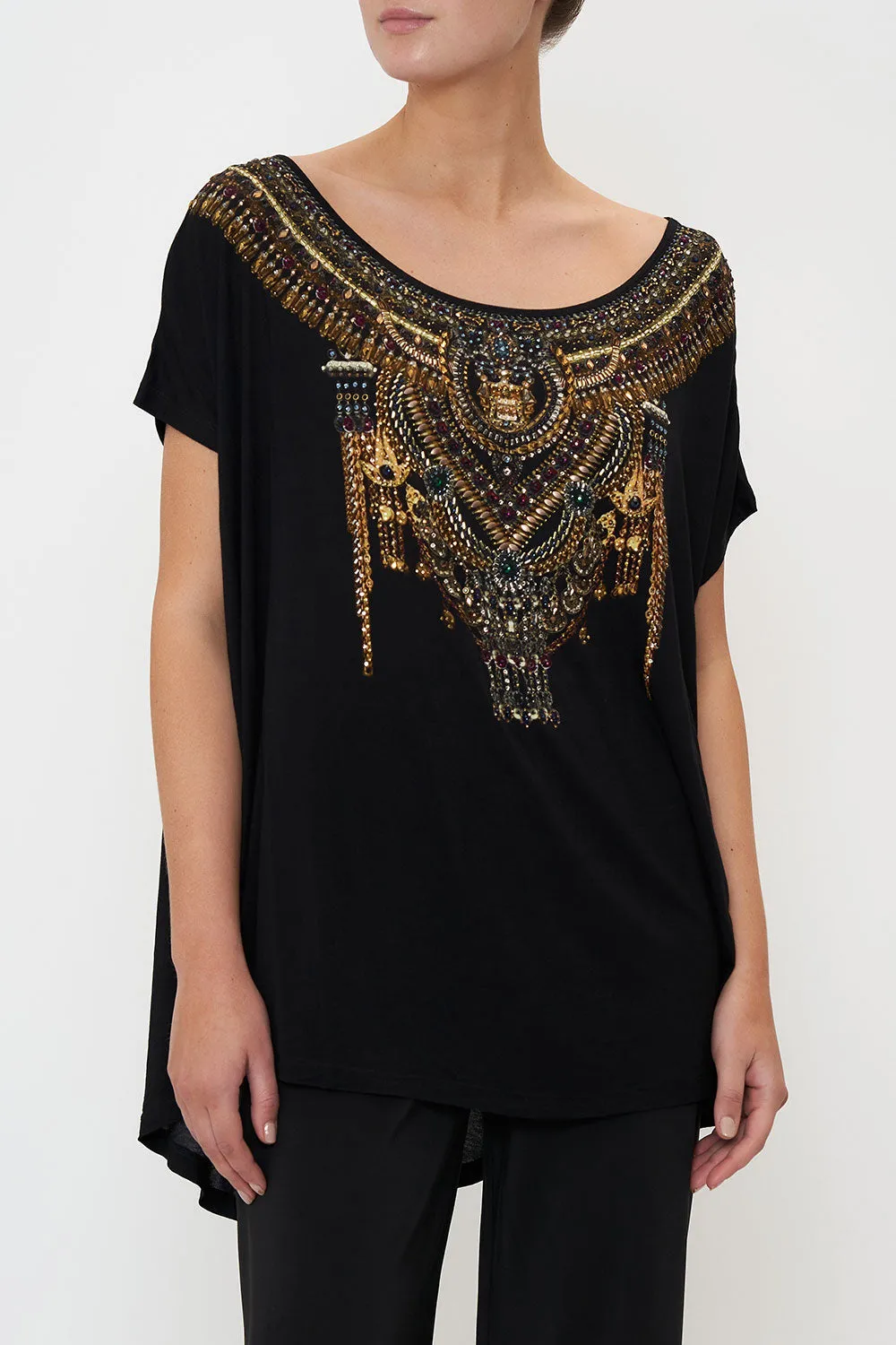 LOOSE FIT TEE SHADOWS OF ARMADA sold by Camilla product image thumbnail 5