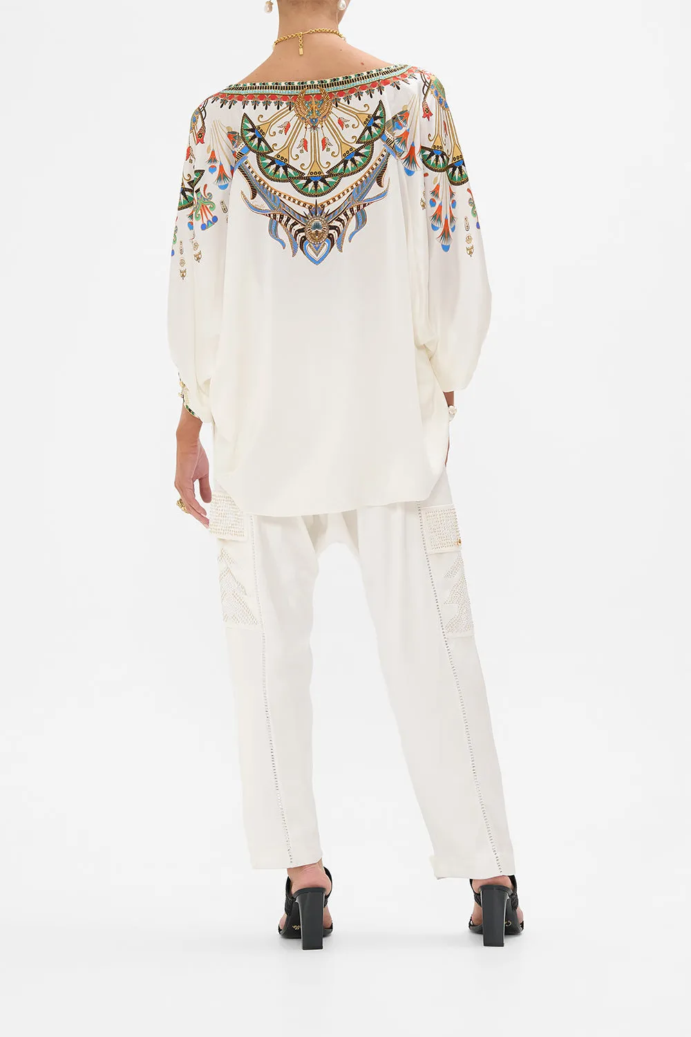 RAGLAN SLEEVE BLOUSE WITH CUFF VALLEY OF THE QUEENS sold by Camilla product image thumbnail 2