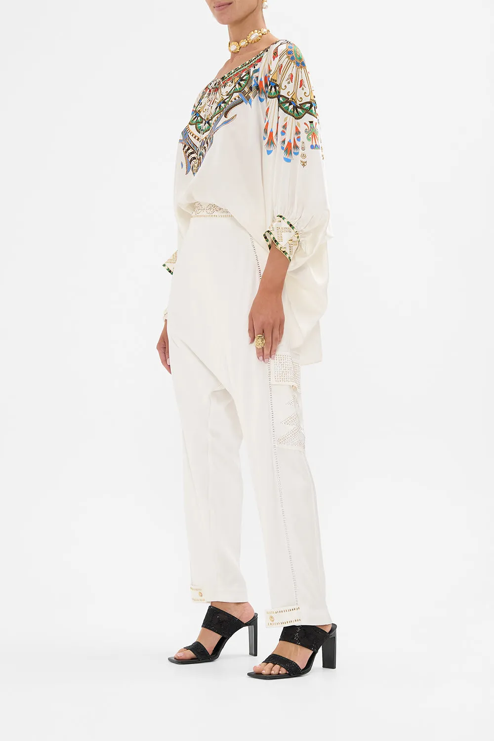 RAGLAN SLEEVE BLOUSE WITH CUFF VALLEY OF THE QUEENS sold by Camilla product image thumbnail 4