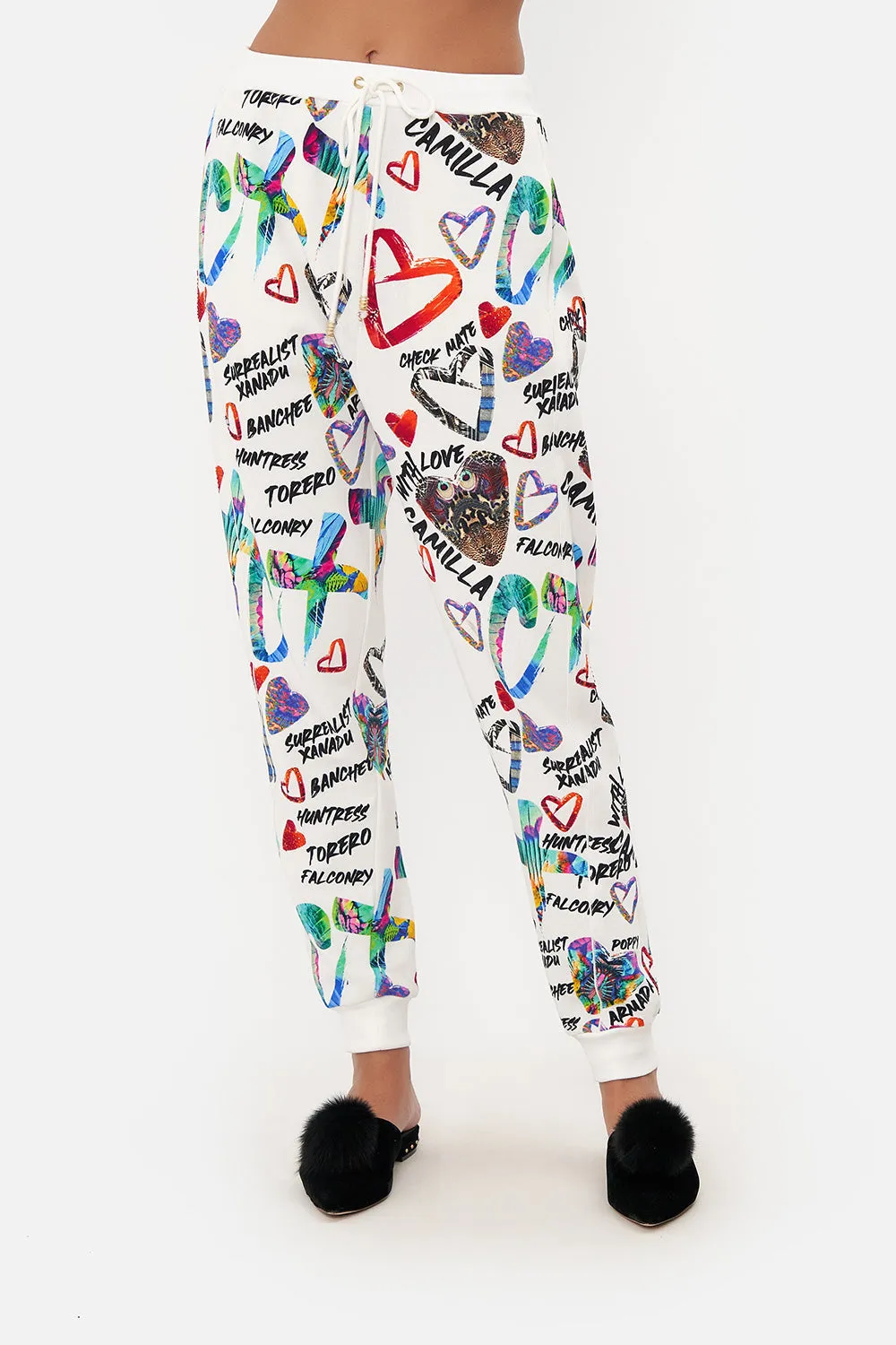 SIDE PANEL JERSEY PANT SHES A WRITE OFF sold by Camilla product image thumbnail 5