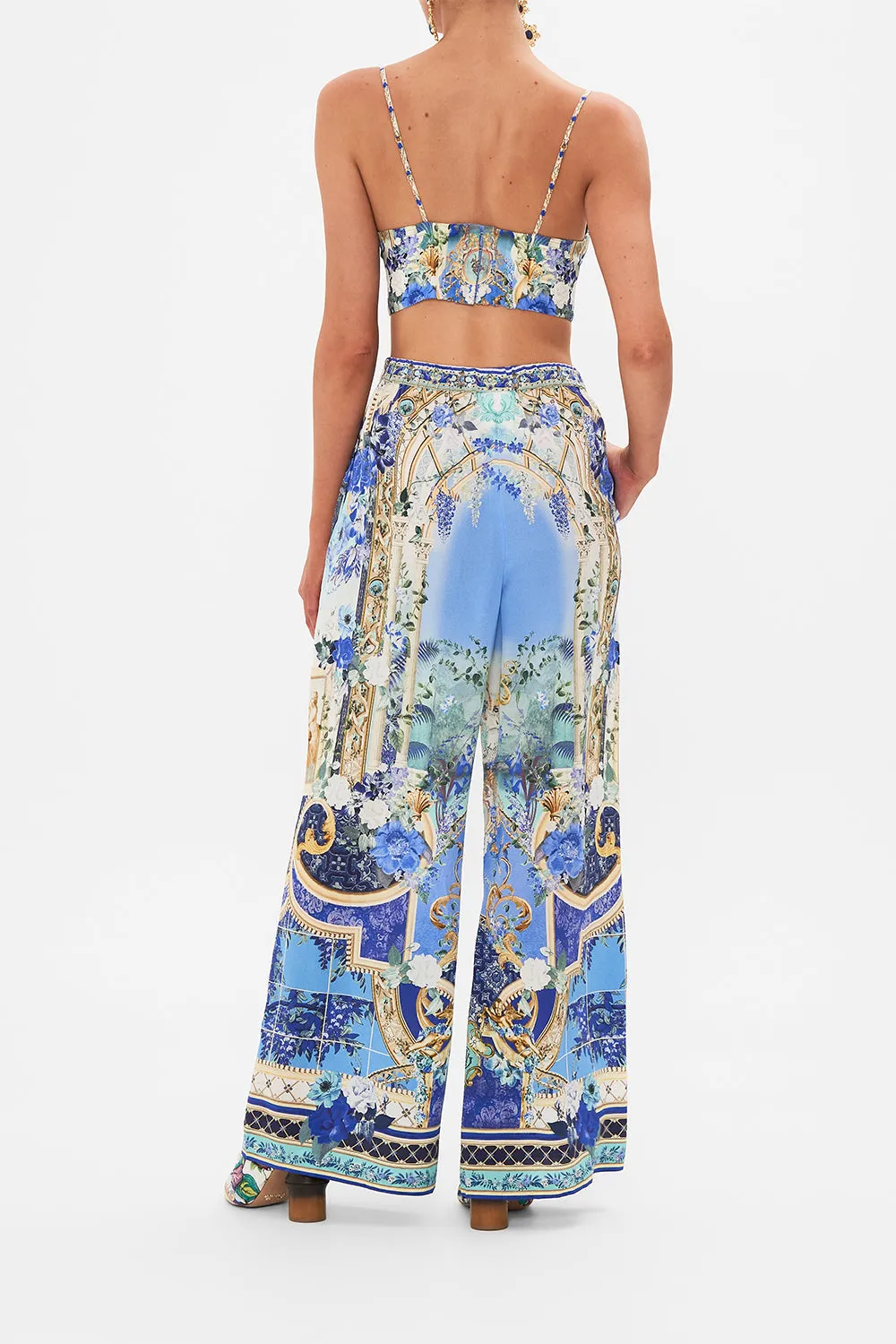 MINIMAL WIDE LEG PANT VIEWS OF VESUVIUS sold by Camilla product image thumbnail 2