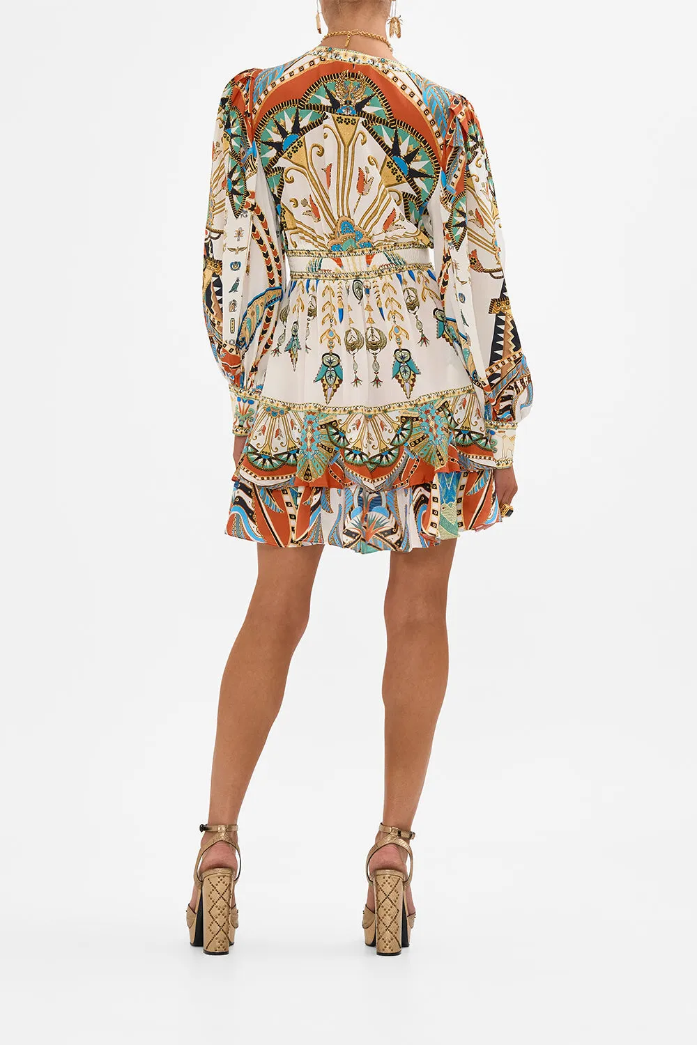 BUTTON FRONT FRILL DRESS VALLEY OF THE QUEENS sold by Camilla product image thumbnail 2