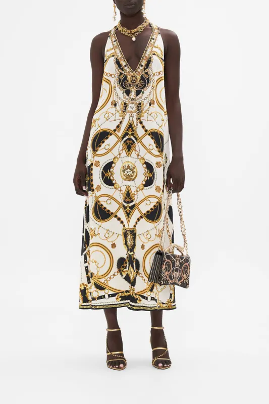 RACER BACK DRESS WITH HARDWARE SEA CHARM sold by Camilla
