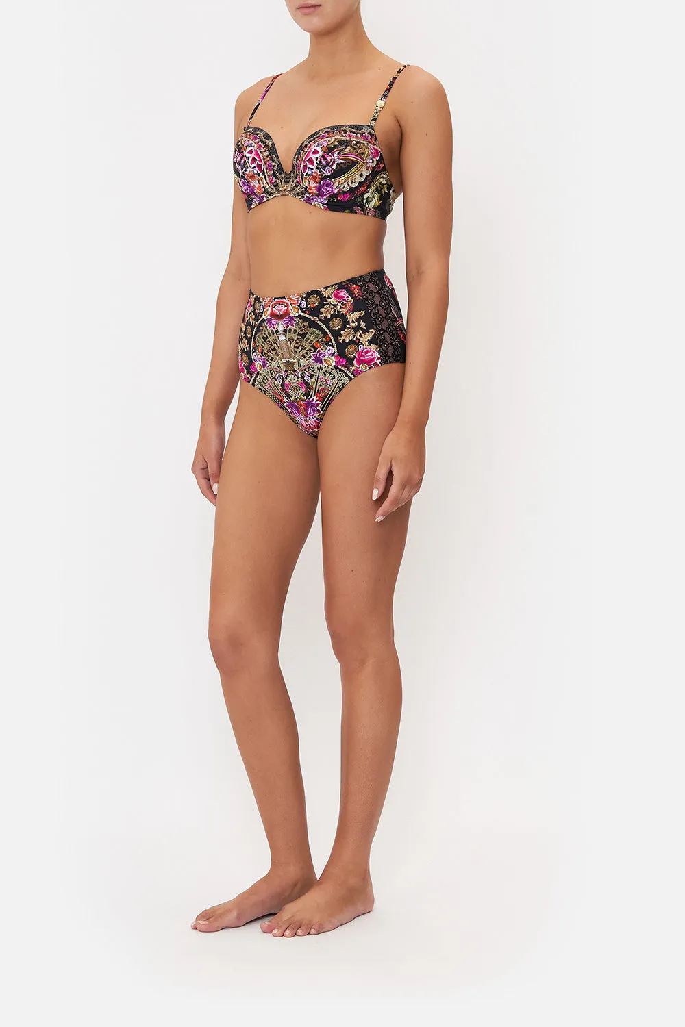 HIGH WAISTED PANT WITH TRIM DANCE WITH DUENDE sold by Camilla product image thumbnail 4