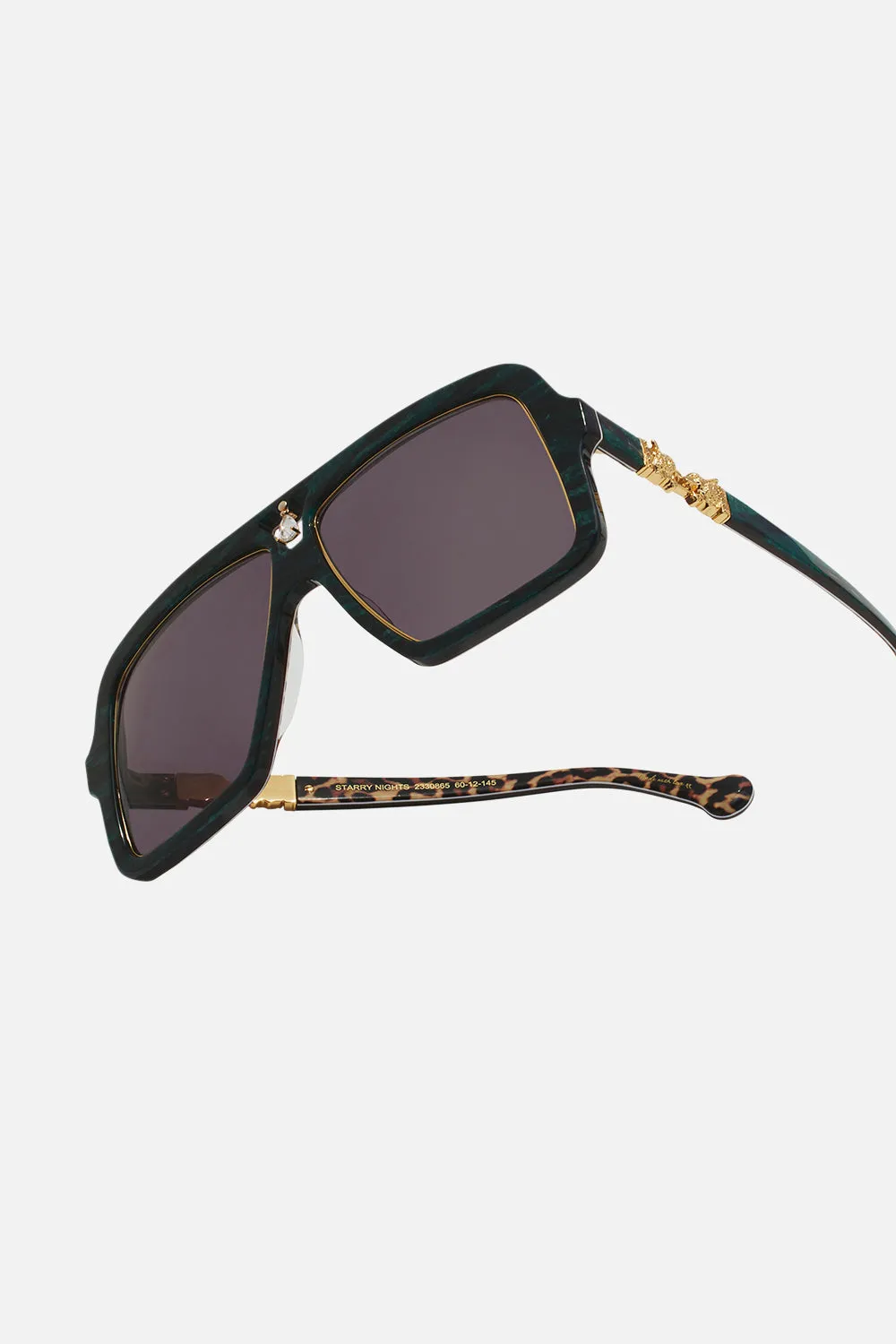 STARRY NIGHTS SUNGLASSES EMERALD MARBLE sold by Camilla product image thumbnail 3