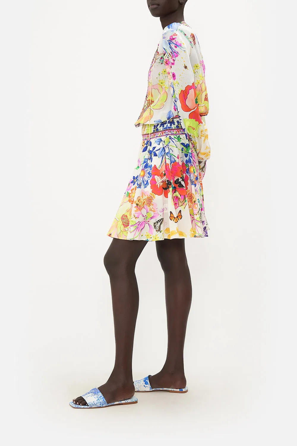 SHIRRED RELAXED SHORT DRESS FAIRY GANG sold by Camilla product image thumbnail 4