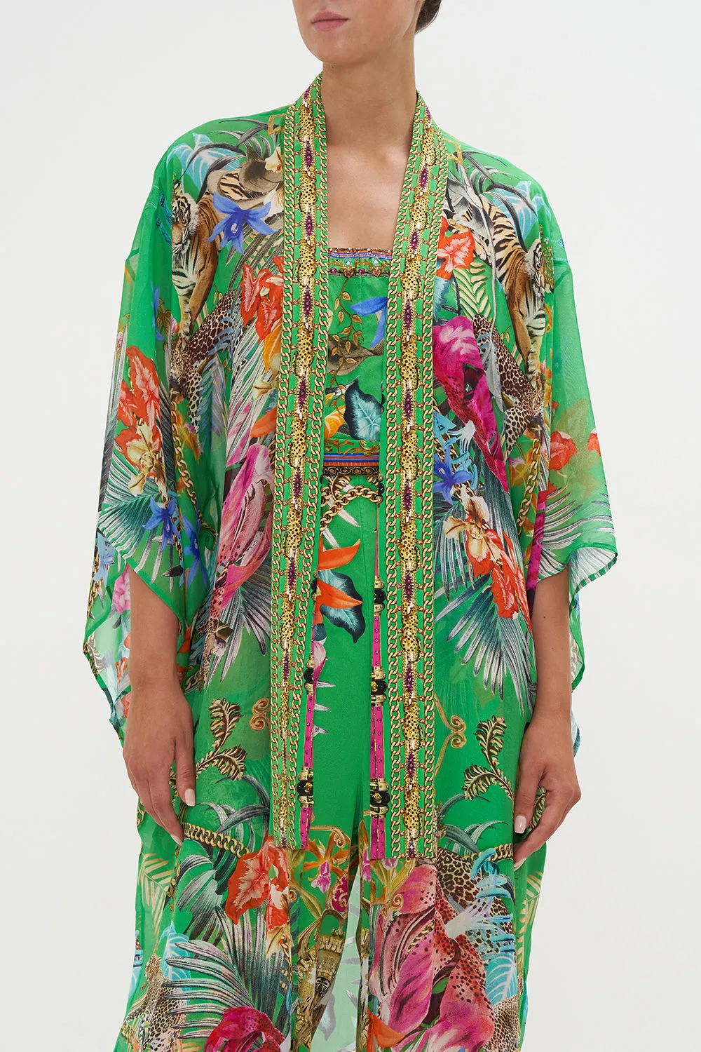 KIMONO LAYER WITH COLLAR CURIOUS AND CURIOUSER sold by Camilla product image thumbnail 5