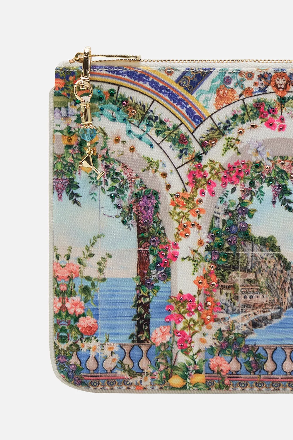 SMALL CANVAS CLUTCH AMALFI AMORE sold by Camilla product image thumbnail 3