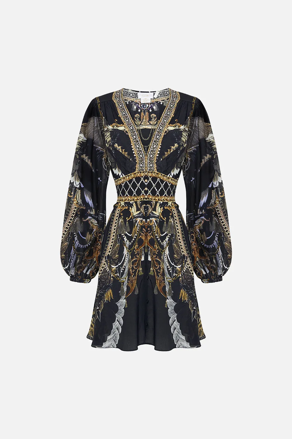 CURVED WAISTBAND SHORT DRESS RAVIN RAVEN sold by Camilla product image thumbnail 3