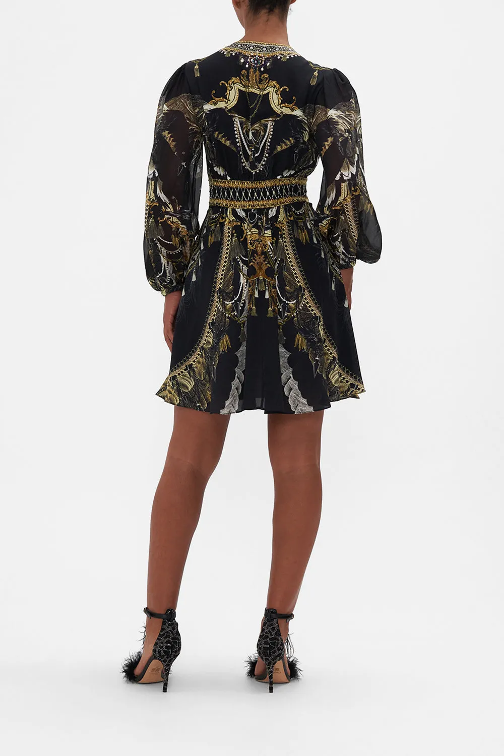 CURVED WAISTBAND SHORT DRESS RAVIN RAVEN sold by Camilla product image thumbnail 2