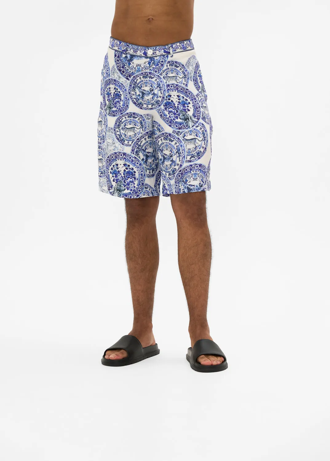 FIXED WAIST MID LENGTH WALK SHORT GLAZE AND GRAZE sold by Camilla product image thumbnail 5