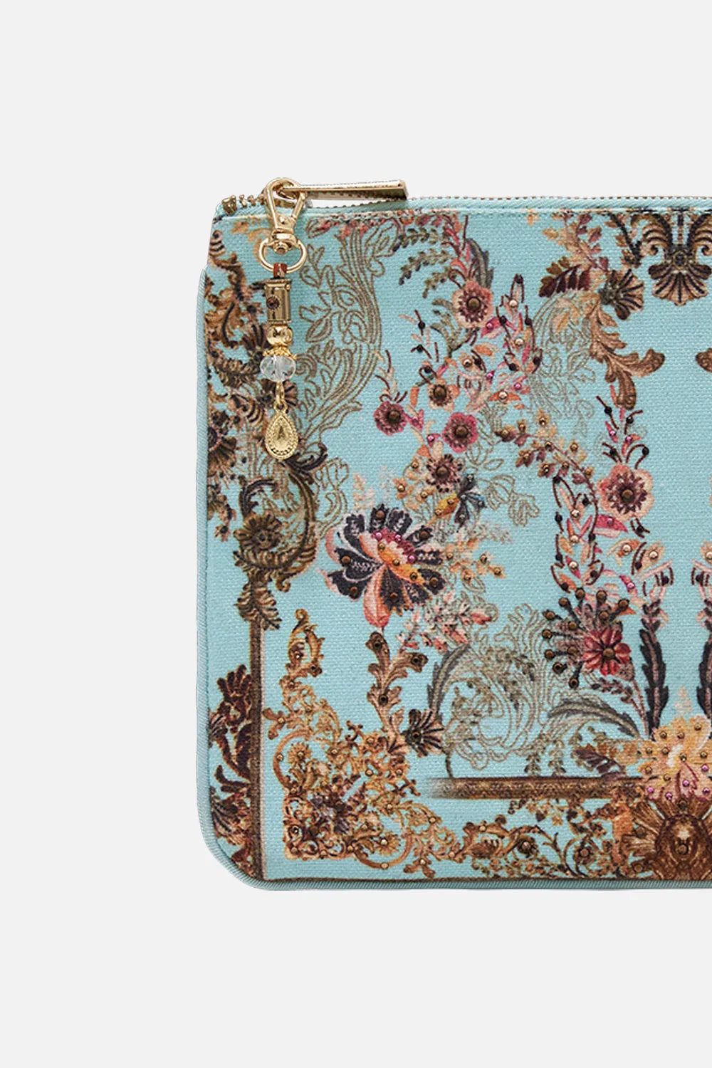 SMALL CANVAS CLUTCH ADIEU YESTERDAY sold by Camilla product image thumbnail 2