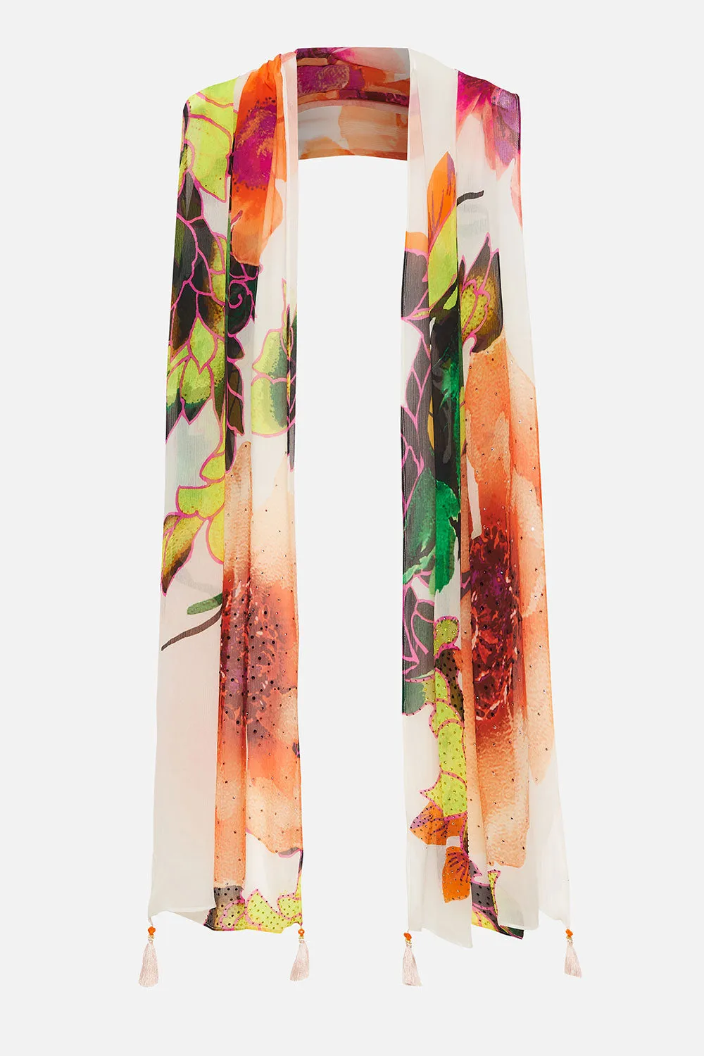 LONG SCARF PRETTY AS A POPPY sold by Camilla