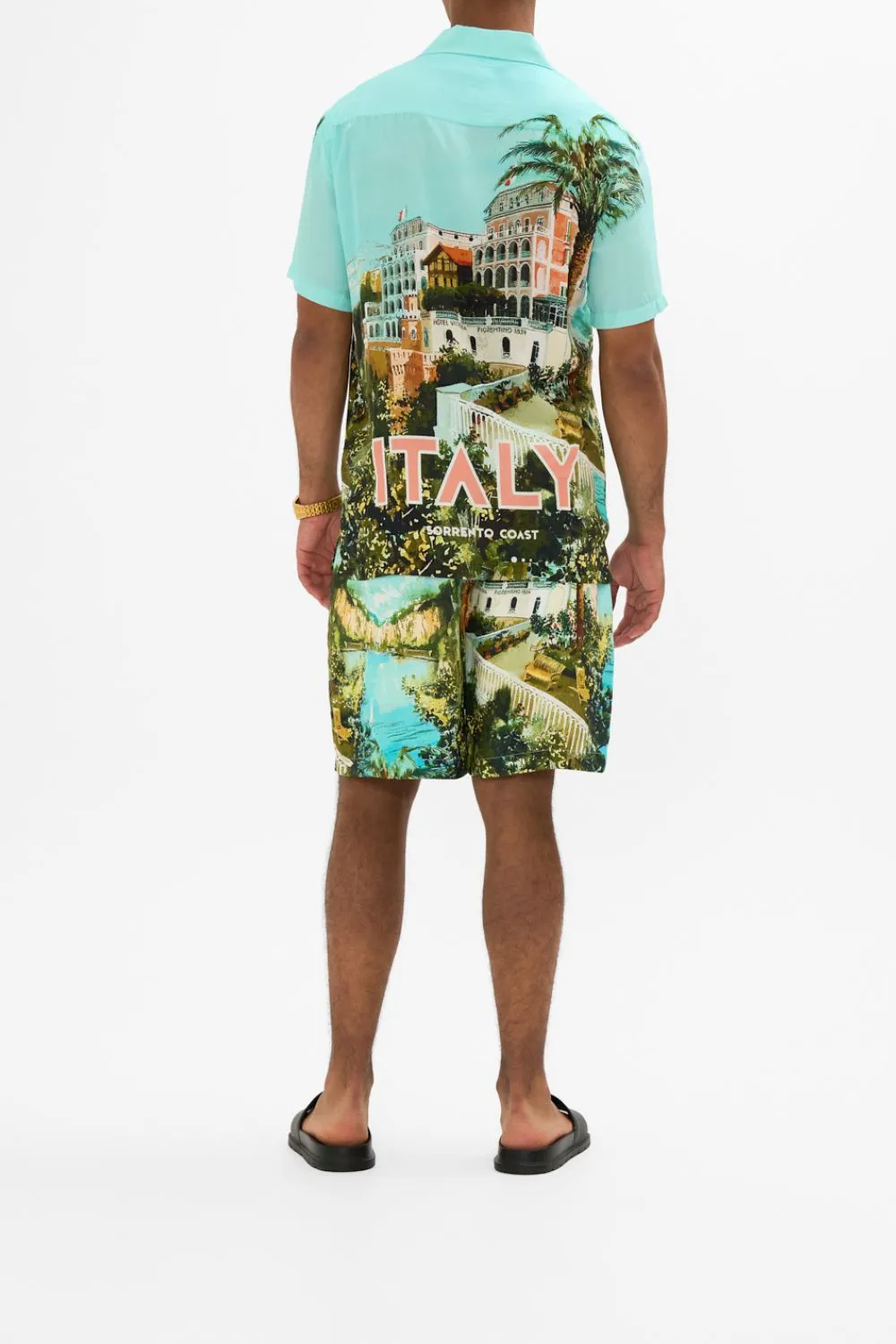 BAGGY MID LENGTH WALK SHORT FROM SORRENTO WITH LOVE sold by Camilla product image thumbnail 2