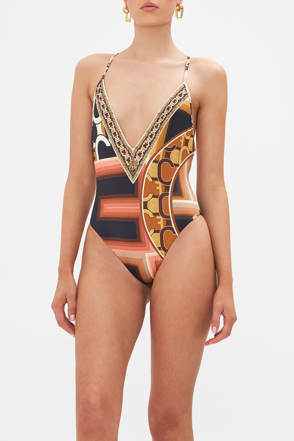 SCOOP NECK ONE PIECE FEELING FRESCO sold by Camilla product image thumbnail 5