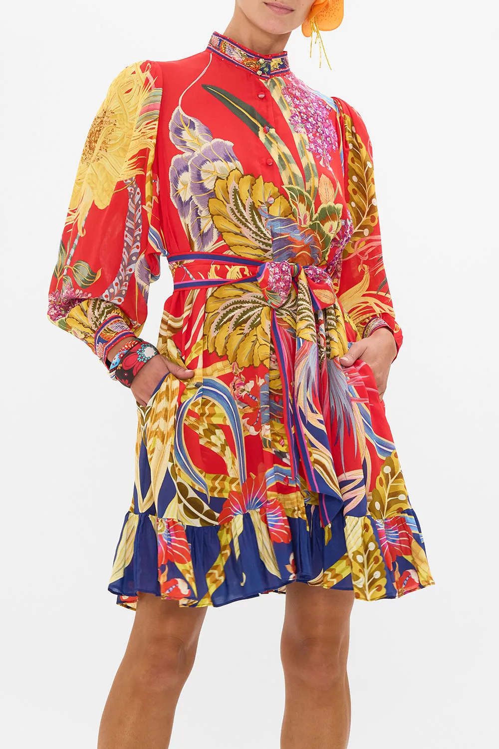 DROP SLEEVE SHIRT DRESS THROUGH VINCENTS EYES sold by Camilla product image thumbnail 5