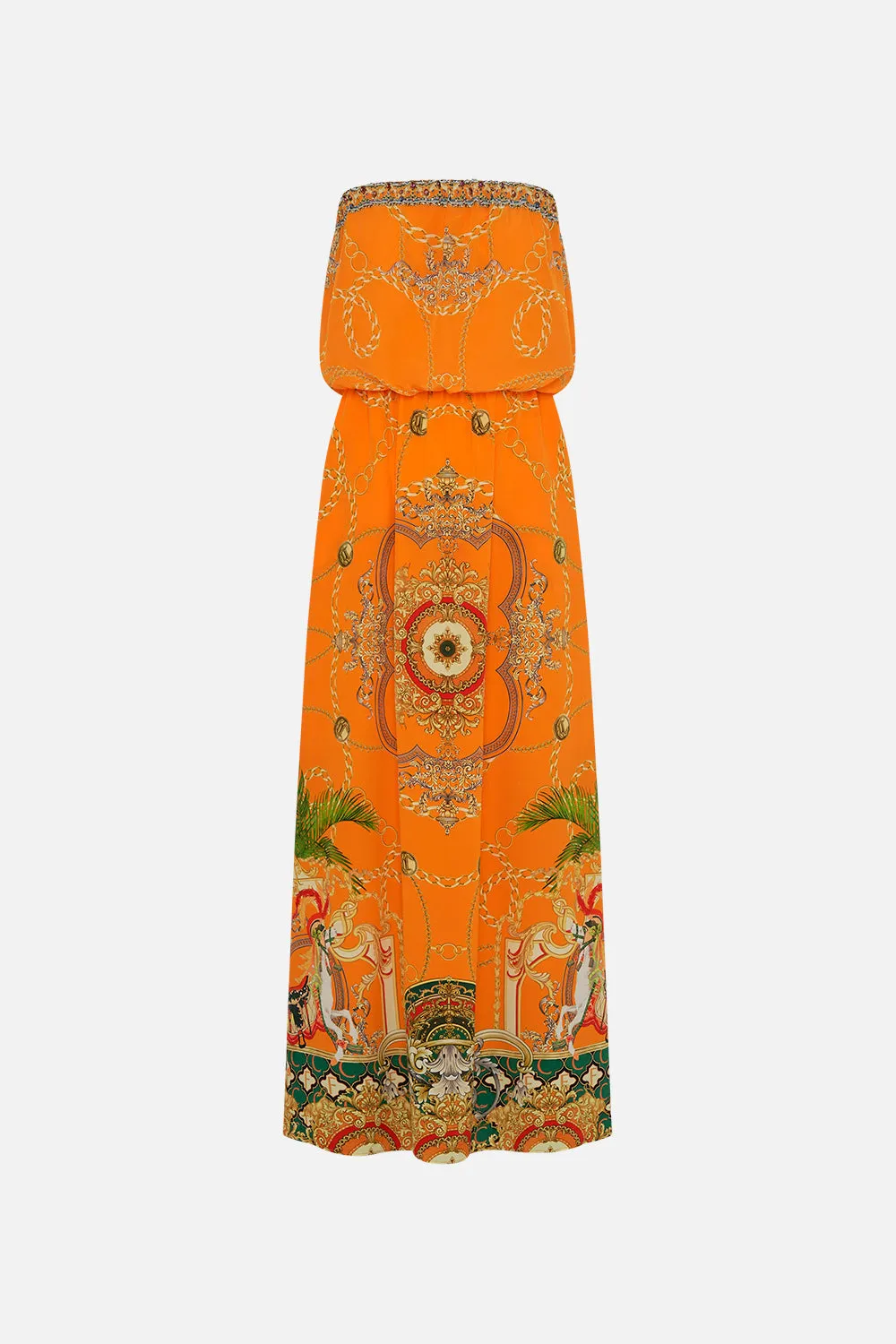 STRAPLESS BLOUSON DRESS DANCING WITH THE BULLS sold by Camilla product image thumbnail 3