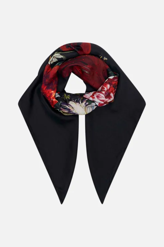 LARGE SQUARE SCARF A STILL LIFE sold by Camilla