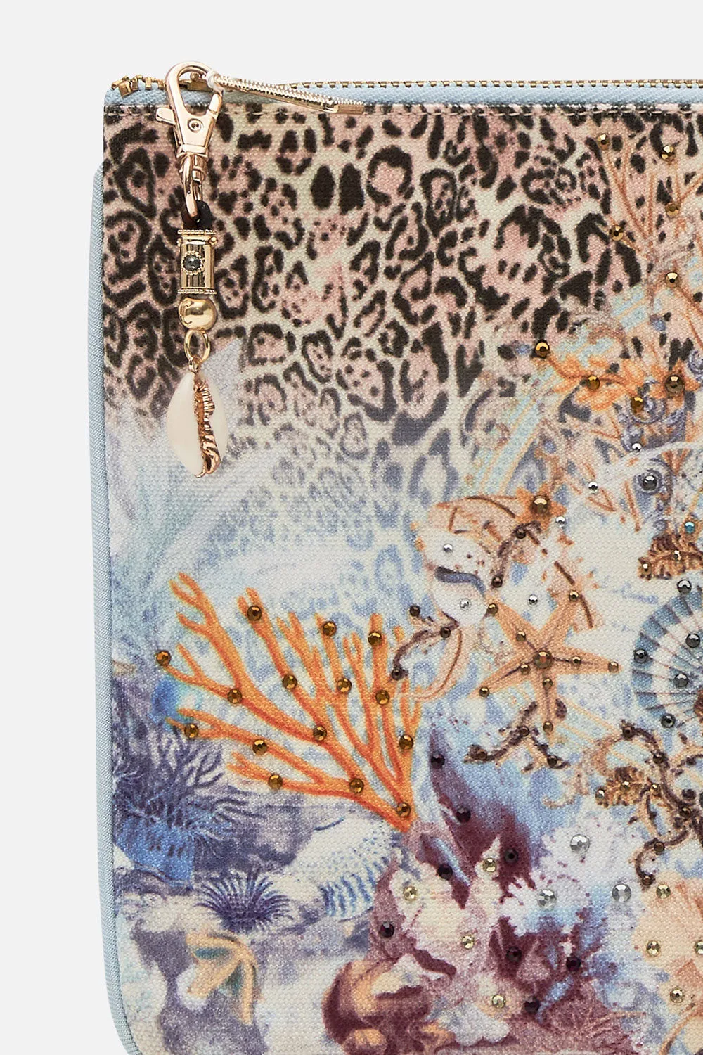 SMALL CANVAS CLUTCH SEAHORSE SONNET sold by Camilla product image thumbnail 2