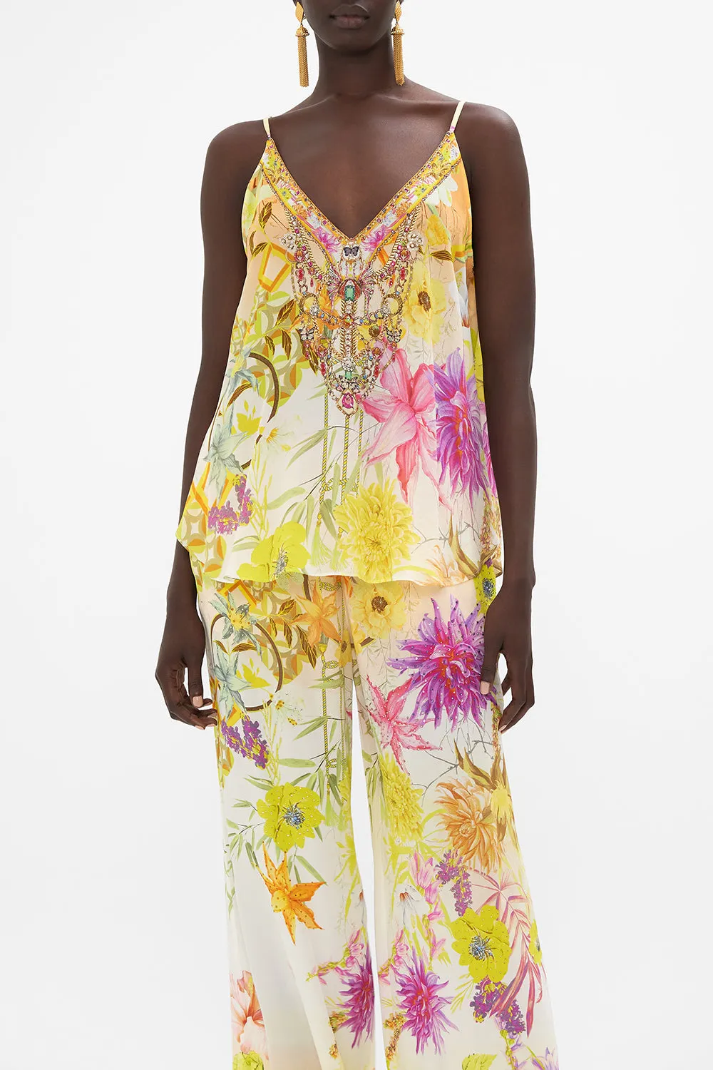 V NECK CAMI HOW DOES YOUR GARDEN GROW sold by Camilla product image thumbnail 5