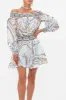 OFF SHOULDER SHORT DRESS SEASON OF THE SIREN sold by Camilla