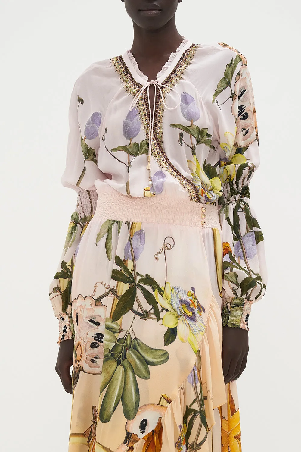 BLOUSON SLEEVE WRAP DRESS ORIGINAL SIN sold by Camilla product image thumbnail 5