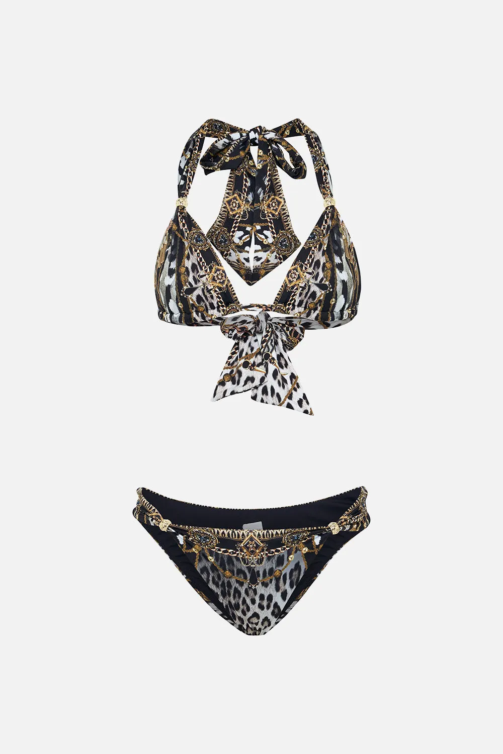 SOFT TIE BIKINI WITH TRIM UNTAMED ROYALTY sold by Camilla product image thumbnail 3