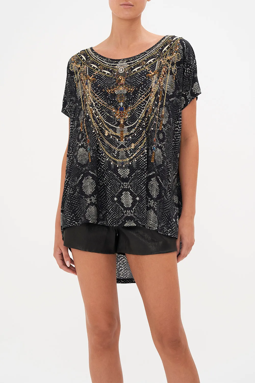 LOOSE FIT TEE WILD HORSES sold by Camilla product image thumbnail 5