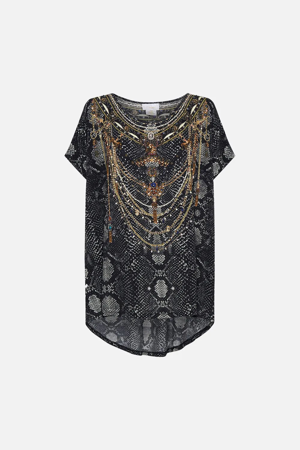 LOOSE FIT TEE WILD HORSES sold by Camilla product image thumbnail 3