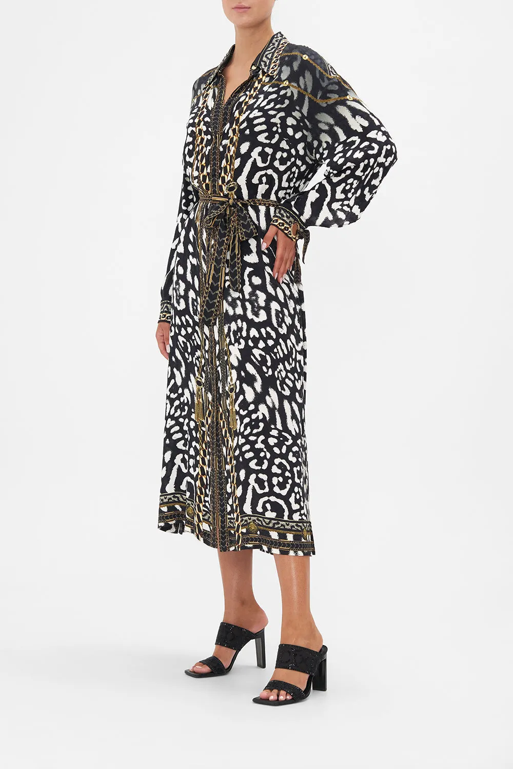 EYELET CUFF SHIRT DRESS UNTAMED ROYALTY sold by Camilla product image thumbnail 4