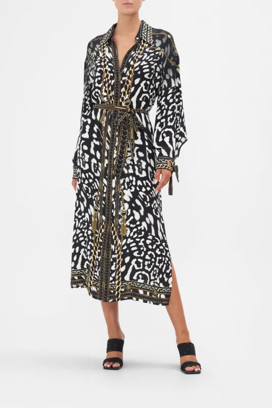 EYELET CUFF SHIRT DRESS UNTAMED ROYALTY sold by Camilla