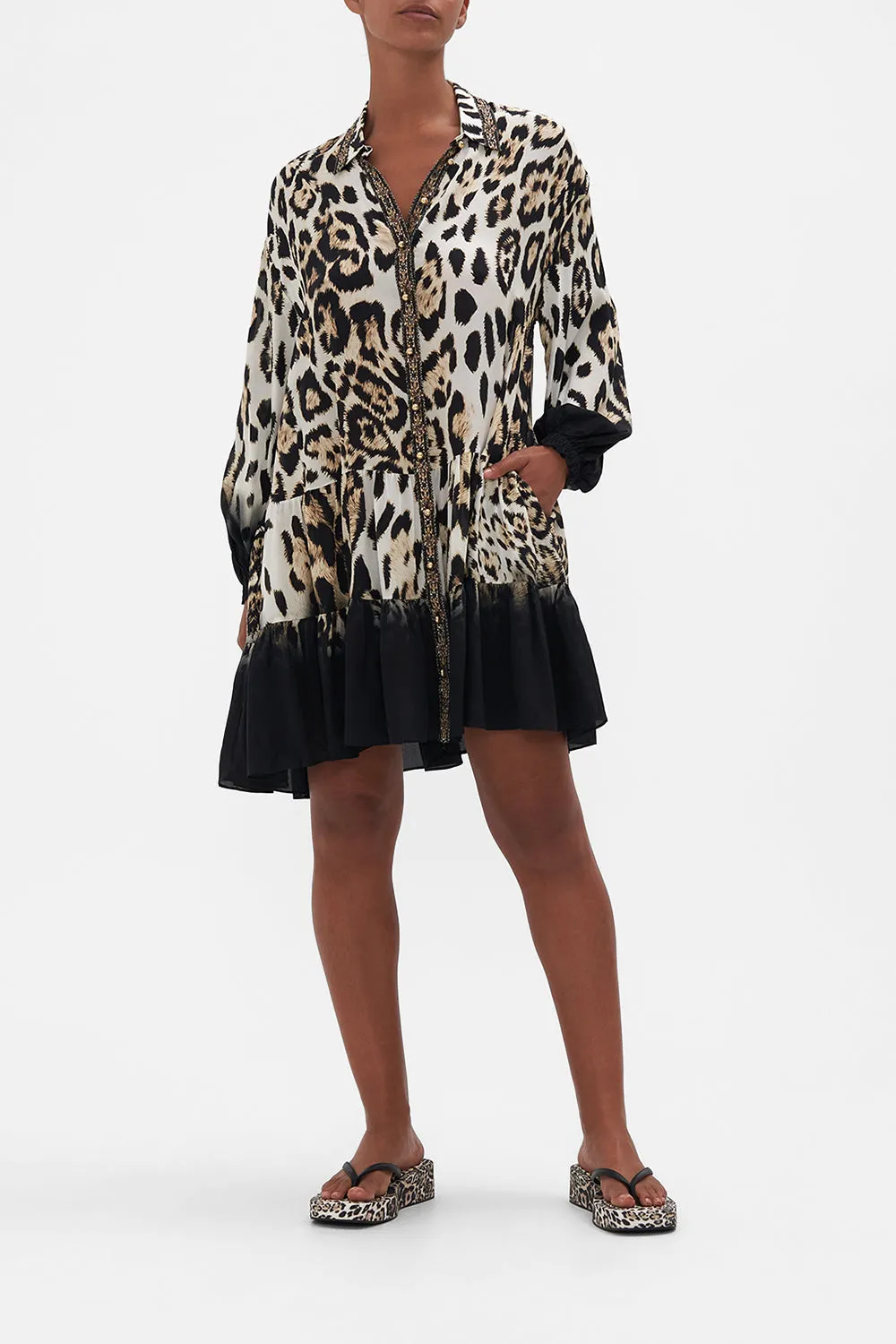 TIERED SHIRT DRESS COOL FOR CATS sold by Camilla