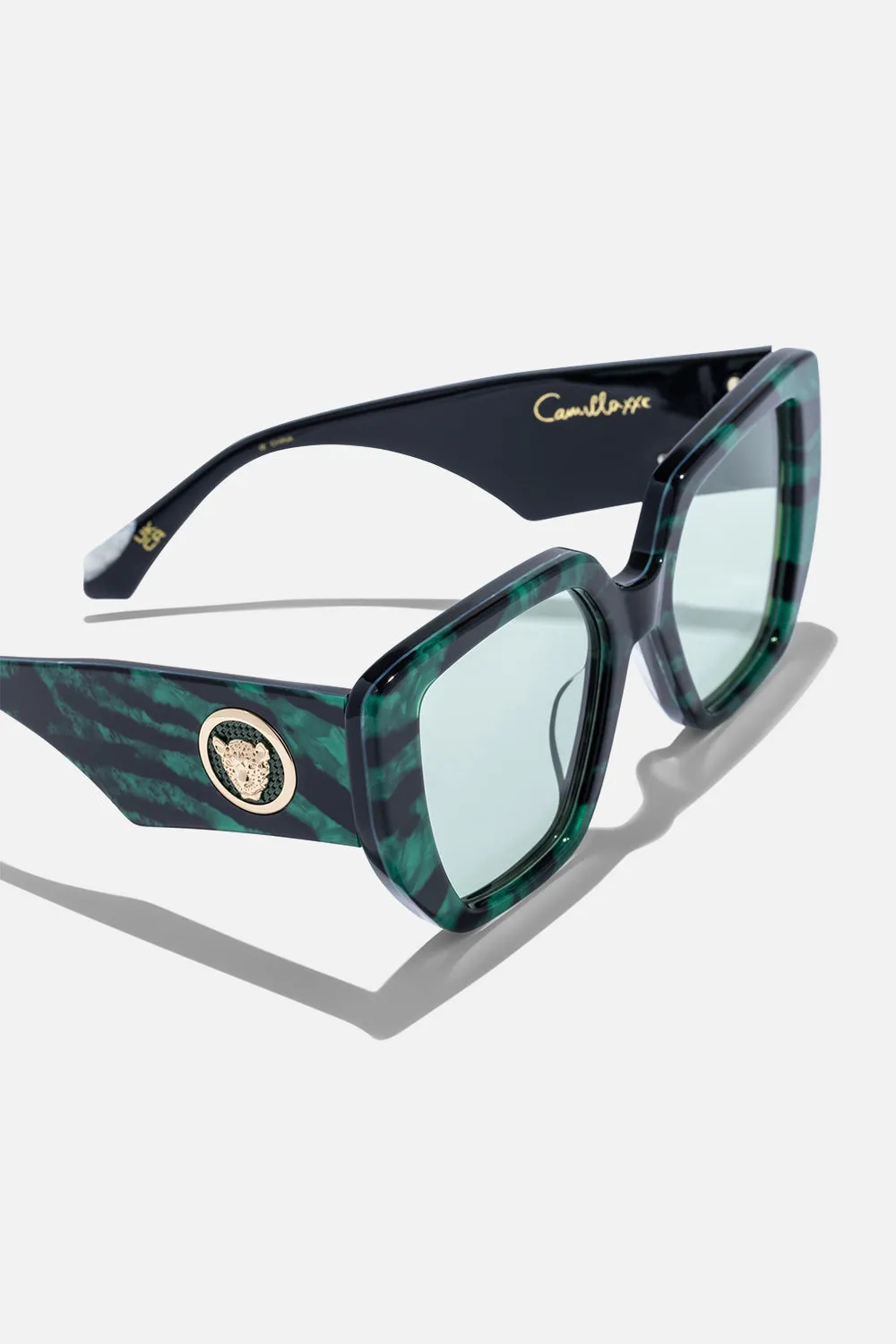THE PENTHOUSE SUNGLASSES EMERALD TIGER sold by Camilla product image thumbnail 3
