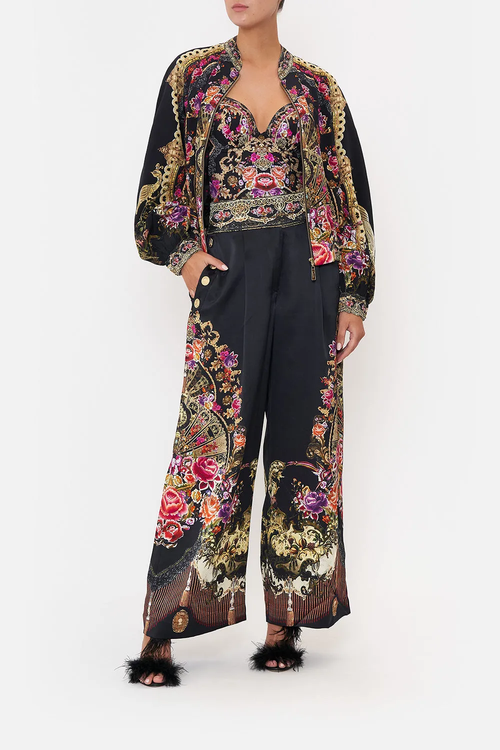 BOMBER JACKET WITH SHIRRED CUFF DANCE WITH DUENDE sold by Camilla