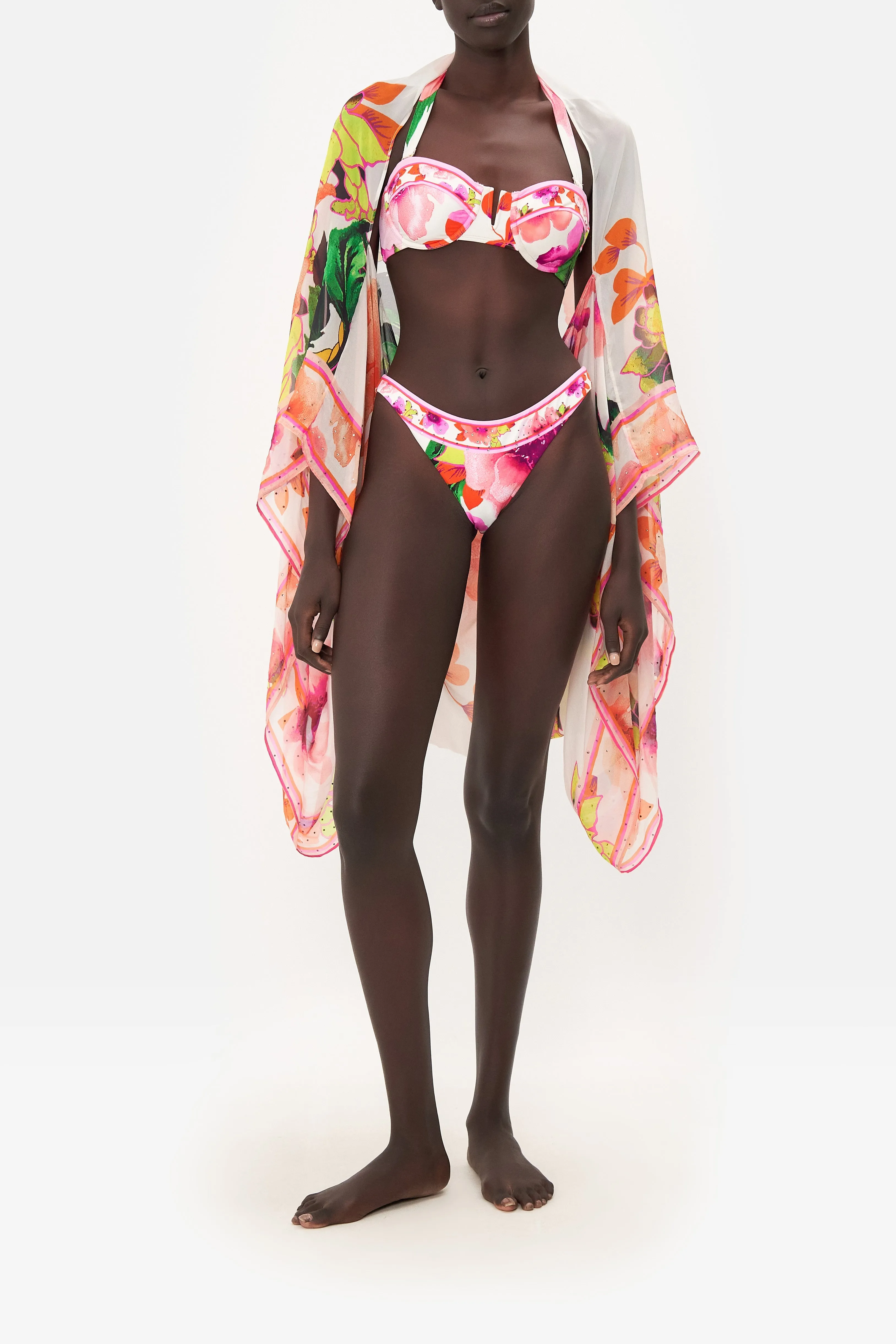 SILK SHRUG PRETTY AS A POPPY sold by Camilla