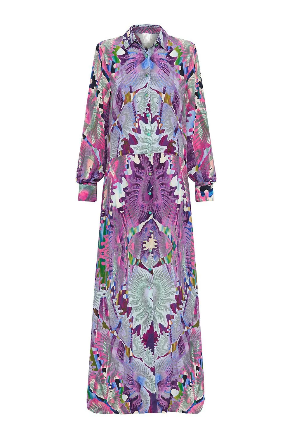 SHIRTMAKER LONG DRESS MULTI sold by Camilla product image thumbnail 3