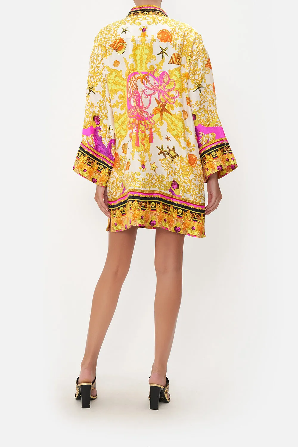 ZIP FRONT SHIRT DRESS SQUID SQUAD sold by Camilla product image thumbnail 2