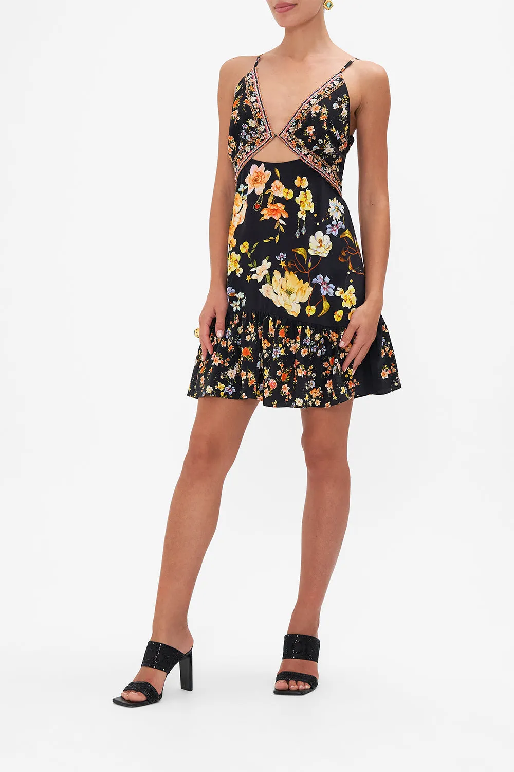 MINI DRESS WITH CUT OUT SECRET HISTORY sold by Camilla product image thumbnail 2