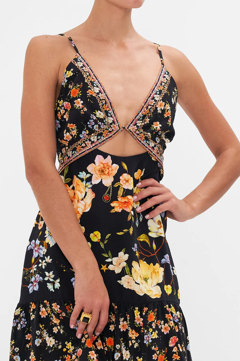 MINI DRESS WITH CUT OUT SECRET HISTORY sold by Camilla product image thumbnail 5