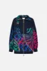 OVERSIZED ZIP FRONT HOODIE UNDER THE NEON SUN sold by Camilla