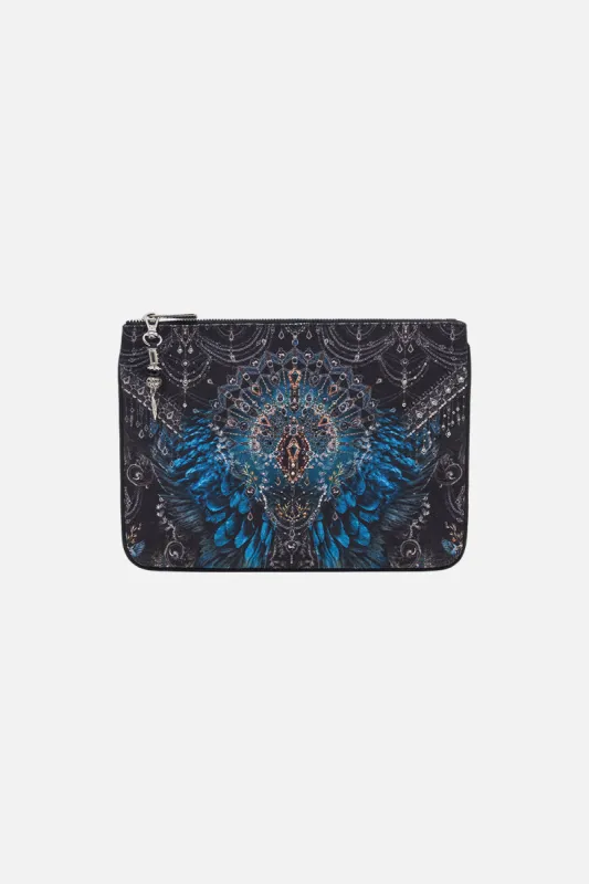 SMALL CANVAS CLUTCH GROUND CONTROL sold by Camilla