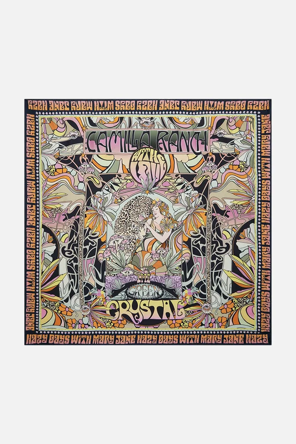 LARGE SQUARE SCARF DAY TRIPPIN sold by Camilla product image thumbnail 2