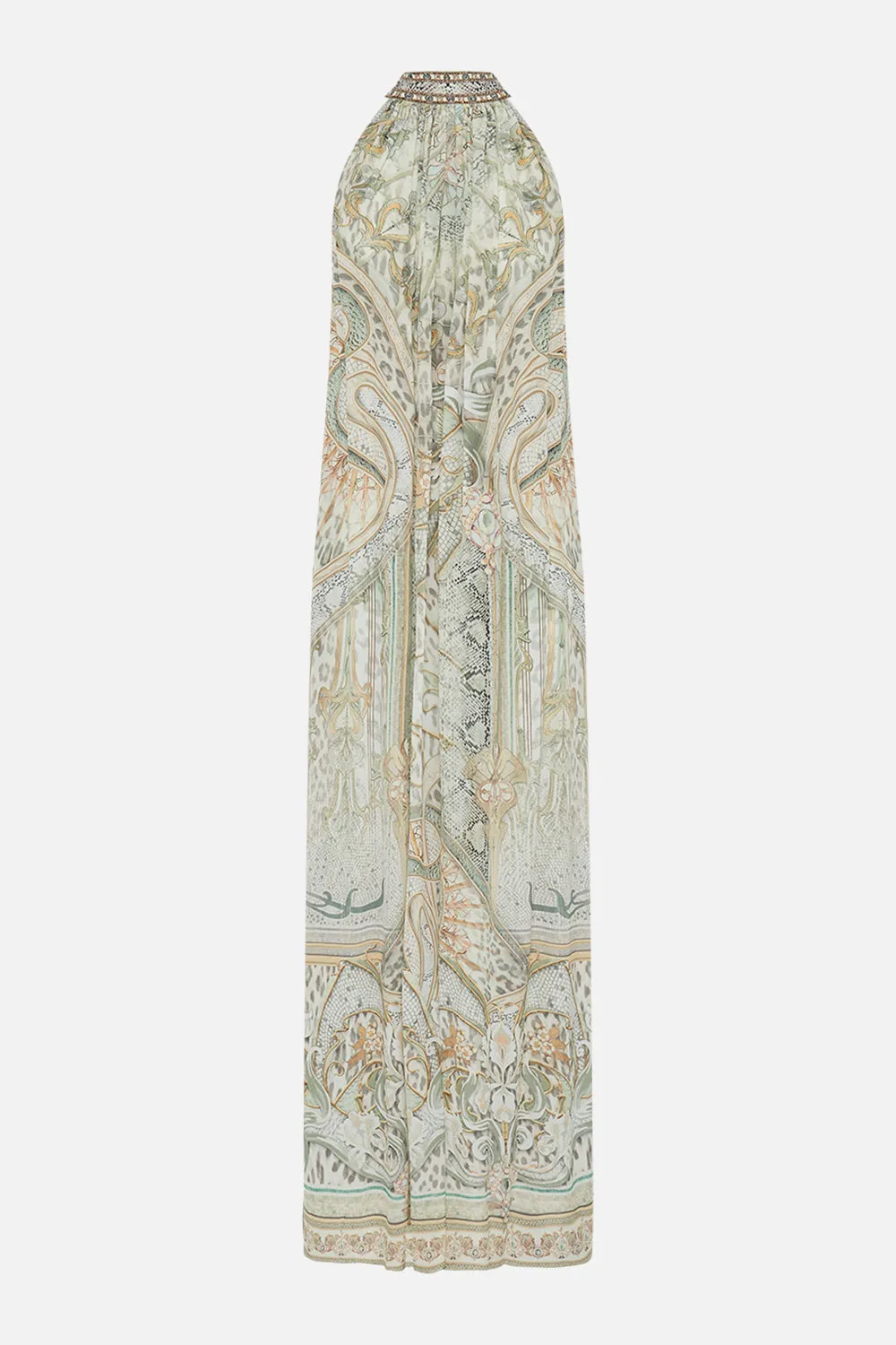 TIE NECK LONG DRESS IVORY TOWER TALES sold by Camilla product image thumbnail 3