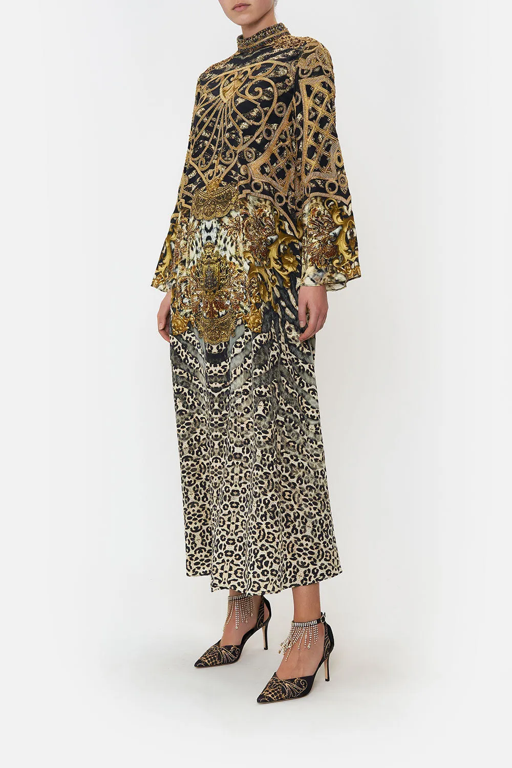 HIGH NECK LONG SLEEVE DRESS ARMADA sold by Camilla product image thumbnail 5