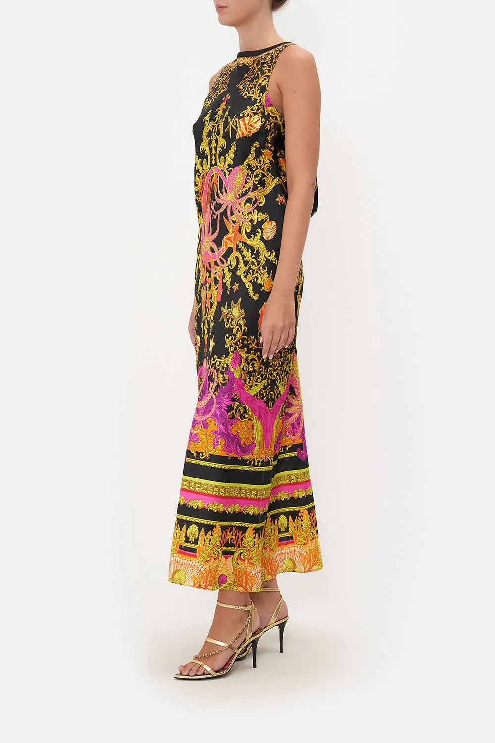 BIAS SLIP WITH DRAPED BACK OCTOPIA sold by Camilla product image thumbnail 4